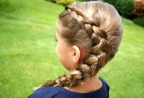 Причёски на короткие волосы в школу. Виды для младших школьниц