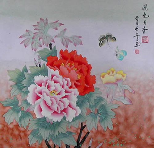 Картина с пионами для привлечения любви. Талисманы и символы любви