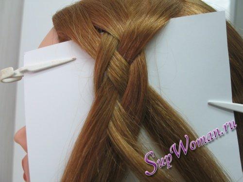 Русская коса в 90 прядей.