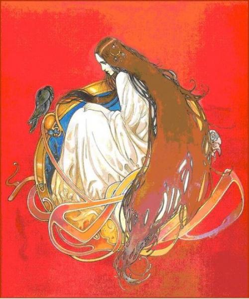 Девичья коса на Руси. Девичья коса