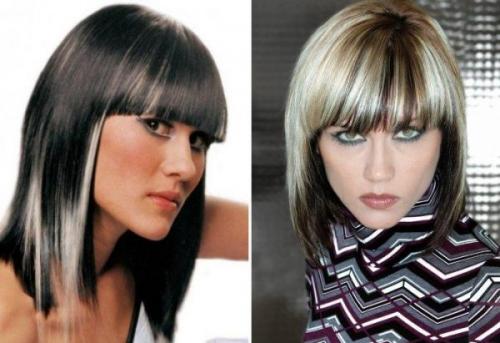 Как закрасить седину на темных волосах. Как скрыть седой цвет на тёмных волосах с помощью мелирования