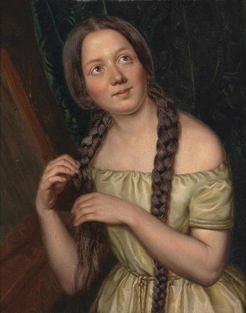 Девичья коса на Руси. Девичья коса