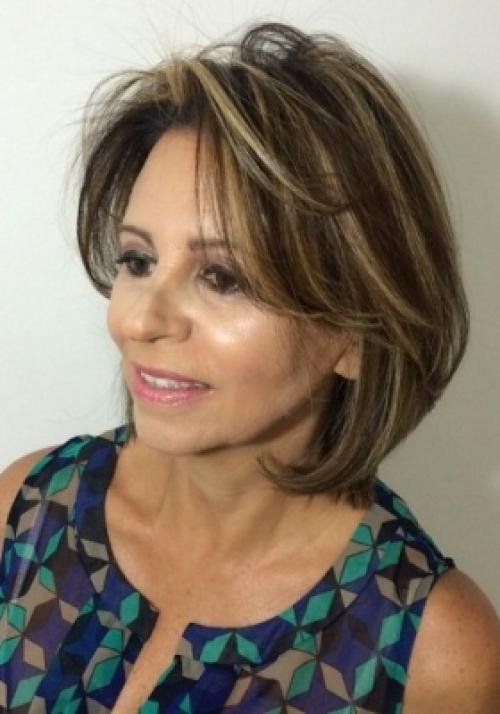 Волосы средней длины. Красивые прически на средние волосы для женщин 50+