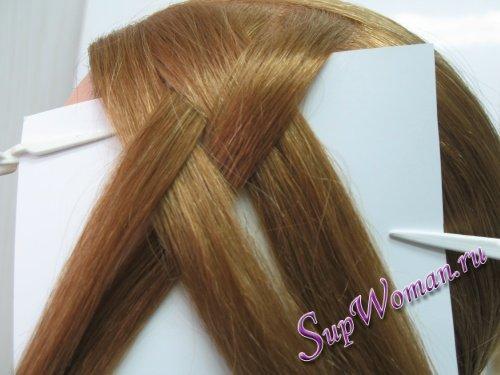 Русская коса в 90 прядей.