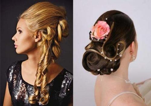 Вечерняя Прическа. Классические вечерние прически
