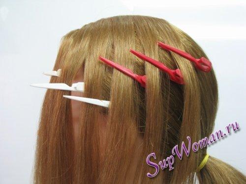 Русская коса в 90 прядей.