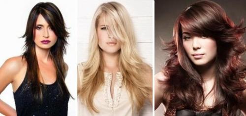 Модные прически 2019 на длинные волосы. Каскады, лесенки для длинных волос