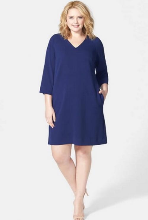 Платье подчеркивающее фигуру. Какие модели платьев подойдут женщинам с типом фигуры «яблоко» и округлым животом (с фото)