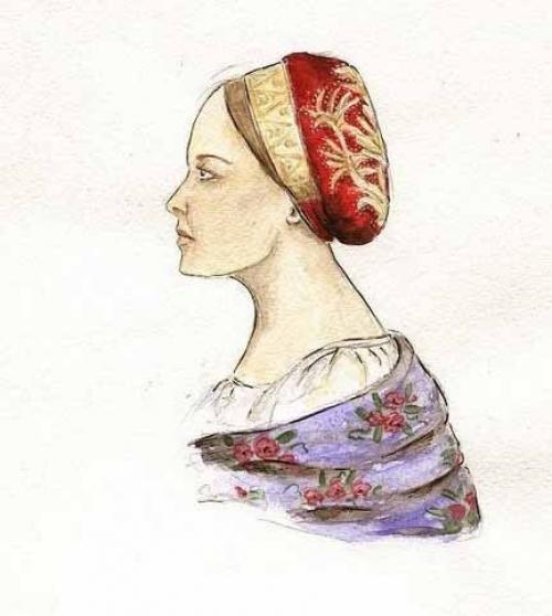 Повойник головной убор выкройка. Что такое повойник. Как сшить повойник.