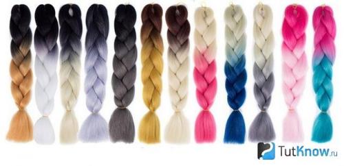 Канекалон для волос: что это?