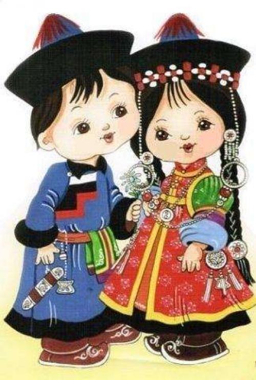 Национальный костюм западных бурят. Бурятский национальный костюм