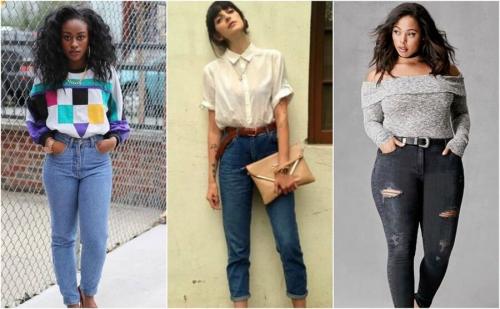 Что надеть со светлыми джинсами мом. Как носить: секреты и хитрости