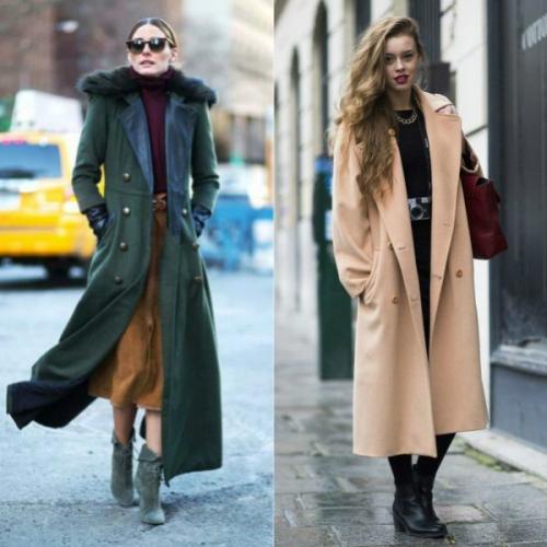 Пальто и сапоги сочетание. Пальто до колена, выше колена и ниже колена – подбираем обувь для каждого случая