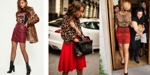 Красная юбка и черная блузка. Какую блузку надеть с красной юбкой