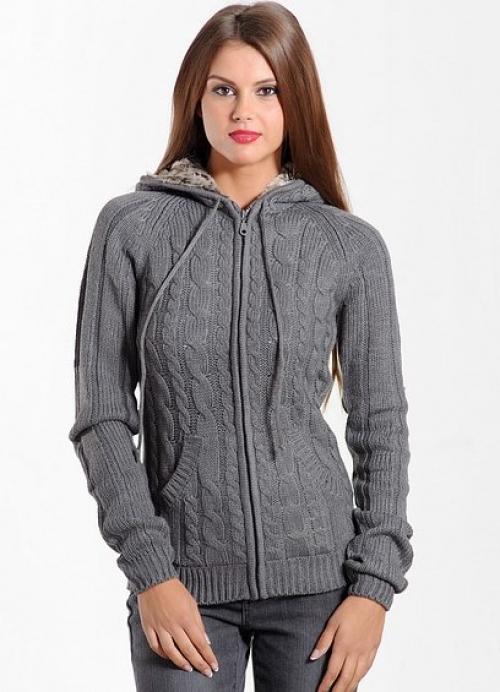 Интересные трикотажные кофты. Модели и фасоны