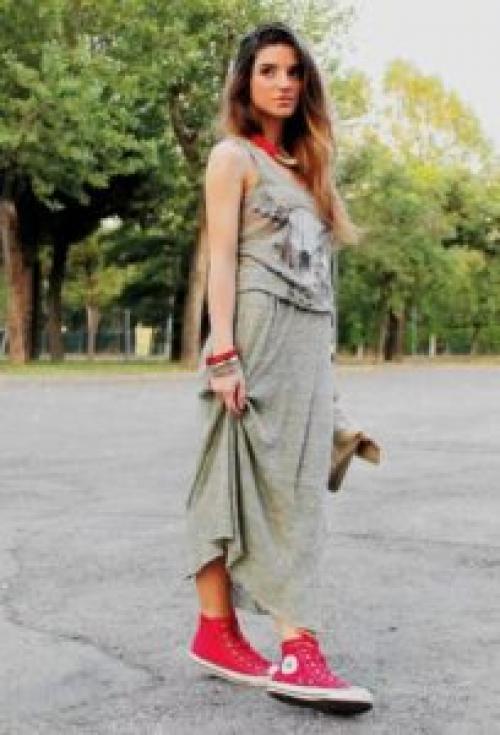 Какую обувь надеть с длинным платьем. Как правильно подобрать обувь к платью в пол?