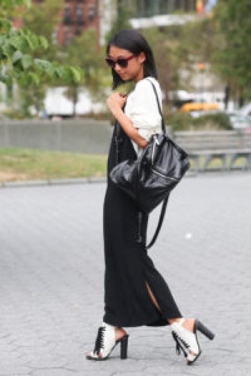 Какую обувь надеть с длинным платьем. Как правильно подобрать обувь к платью в пол?