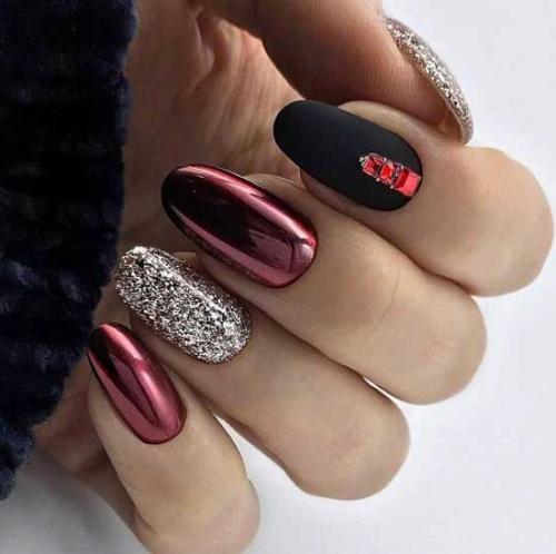 Летний маникюр с втиркой. Новинки маникюра с втиркой 2019-2020: топовые идеи на фото