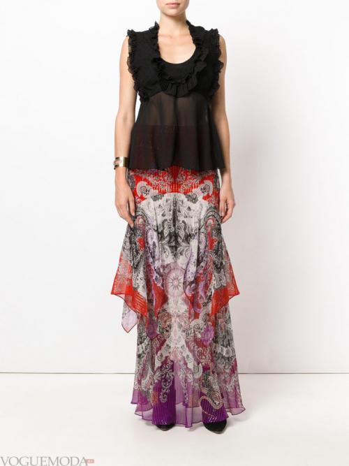 Красная юбка и белая блузка. Красная юбка с чем носить примеры и фото