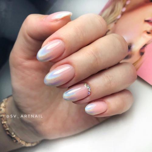 Летний маникюр с втиркой 2019. Какую втирку выбрать для дизайна ногтей