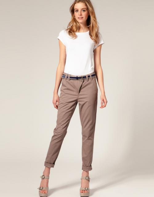 С чем носить укороченные брюки осенью обувь. Под какую обувь носить укороченные брюки