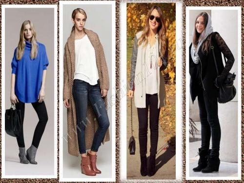 Ботильоны и платье до колена, как смотрится. Изящная танкетка