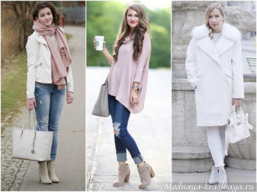 Ботильоны и платье до колена. С чем носить ботильоны городской моднице?