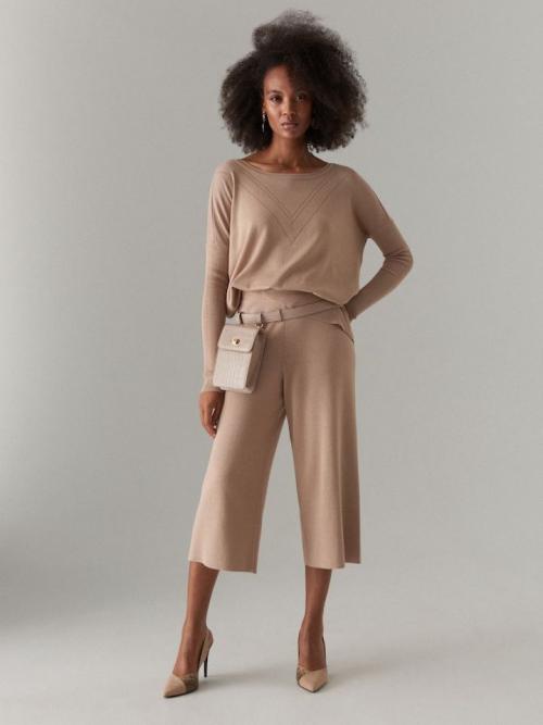 С чем носить кюлоты осенью. С чем носить брюки кюлоты женщине в этом сезоне