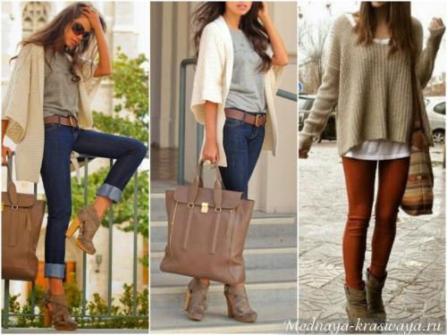 Ботильоны и платье до колена. С чем носить ботильоны городской моднице?
