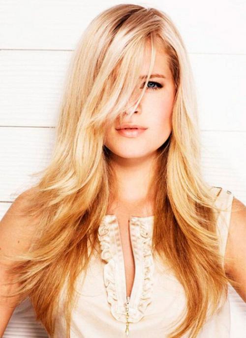 Лесенка на длинные волосы. Длинные волосы