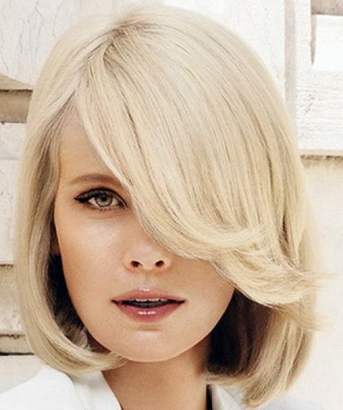 Стрижка на средние волосы темные. Стрижки на средние волосы, придающие объем 04