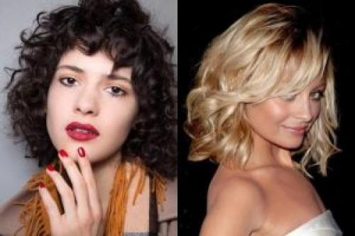 Стрижки на вьющиеся волосы средней длины 2019. Модные прически средних кудрявых волос 2019