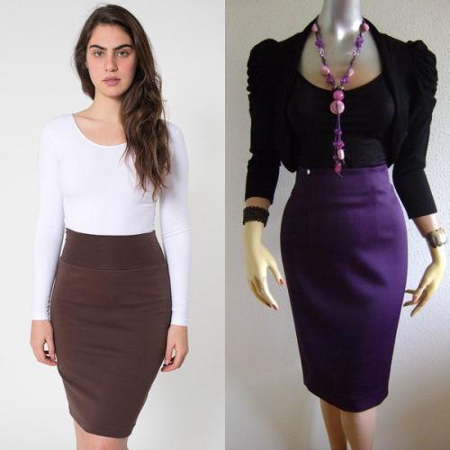 Юбка карандаш с чем носить 2019. С чем носить юбку-карандаш – примеры образов на фото