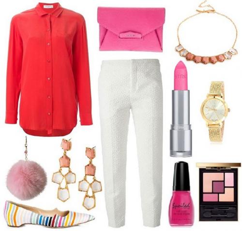 Красная рубашка с чем носить. Простой совет: с чем носить красную рубашку