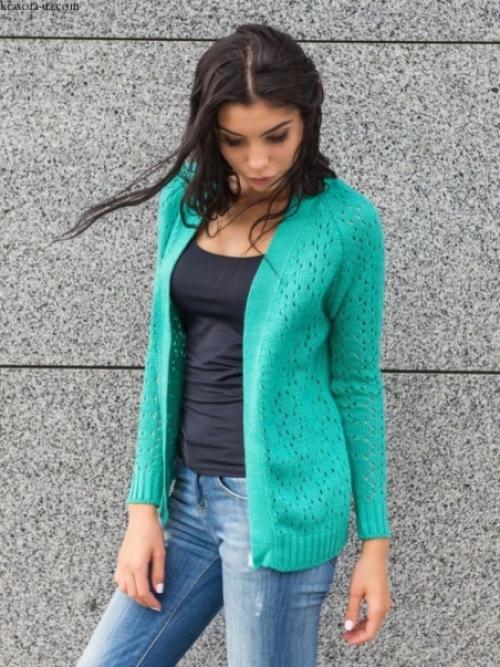 Модели кофточек трикотажных. Модели и фасоны