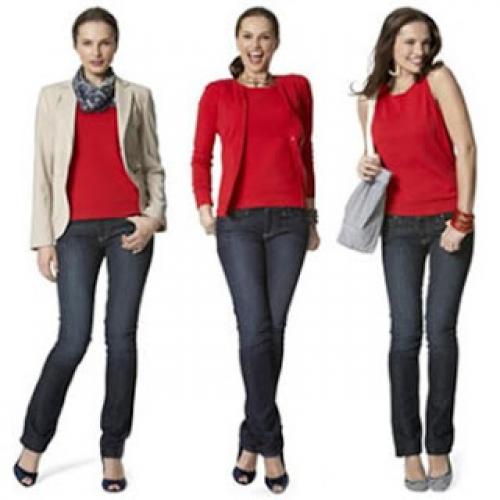 Красная рубашка с чем носить девушкам. Нургуль Султанова