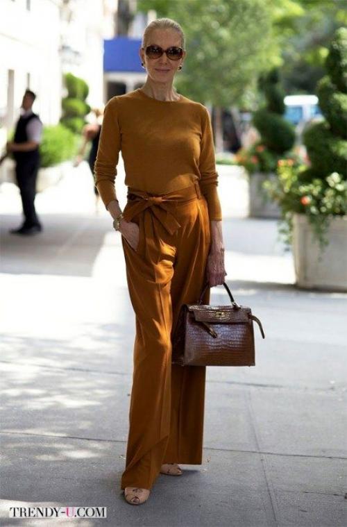 Модные образы осень 2019 для женщин 40 лет. Модные повседневные образы для женщины 40-50-60-ти лет