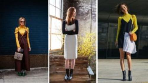 С чем носить платье в бельевом стиле?