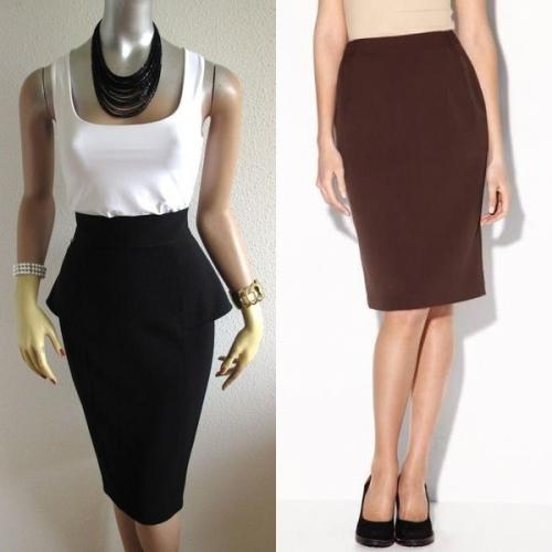 Юбка карандаш с чем носить 2019. С чем носить юбку-карандаш – примеры образов на фото