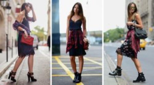 С чем носить платье в бельевом стиле?