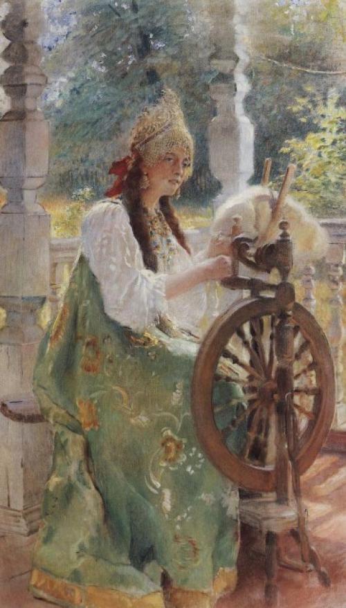 Русская коса история.