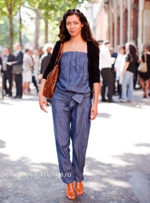 Джинсовый комбинезон  ТОП-20 на лето 2020. Где купить.