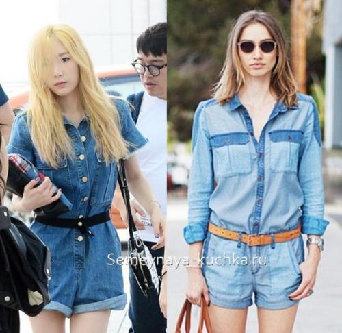 Джинсовый комбинезон  ТОП-20 на лето 2020. Где купить.