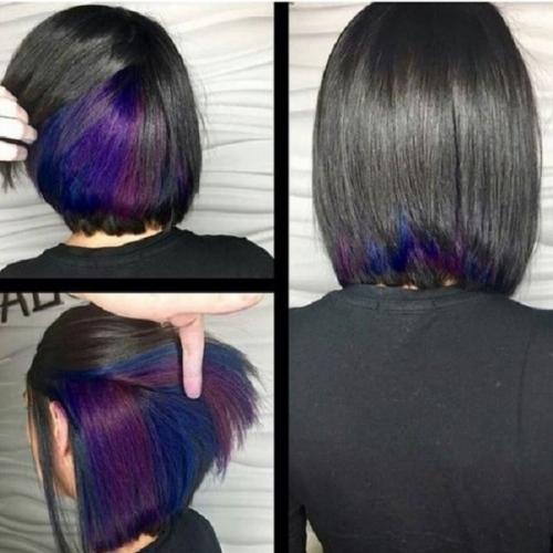 Мелирование на темные каре. Мелирование на удлиненное каре — фото до и после, популярные виды и техники 09