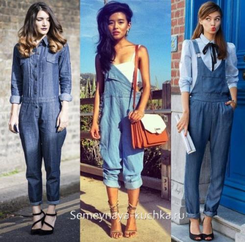 Джинсовый комбинезон  ТОП-20 на лето 2020. Где купить.