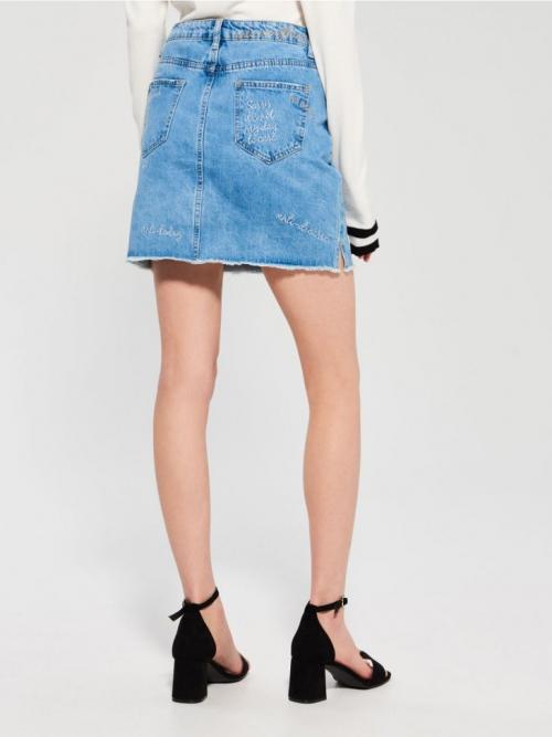 Джинсовая юбка: 57 фото примеров идеальных сочетаний изысканного стиля