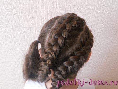 Мастер-классы по прическам для девочек. Красивая прическа для девочки (мастер-класс) 