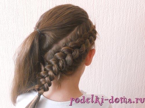 Мастер-классы по прическам для девочек. Красивая прическа для девочки (мастер-класс) 