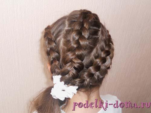 Мастер-классы по прическам для девочек. Красивая прическа для девочки (мастер-класс) 