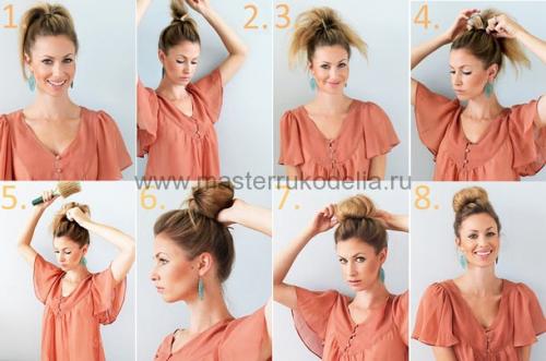 Мастер-класс прически на выпускной. Причёска на выпускной